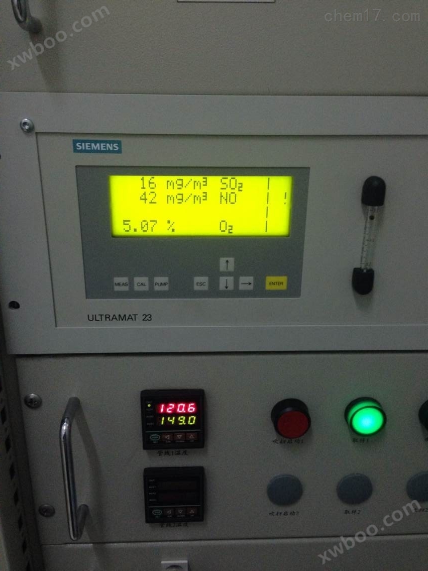 红外分析仪U23测量CO/NO:0-250MG/M3
