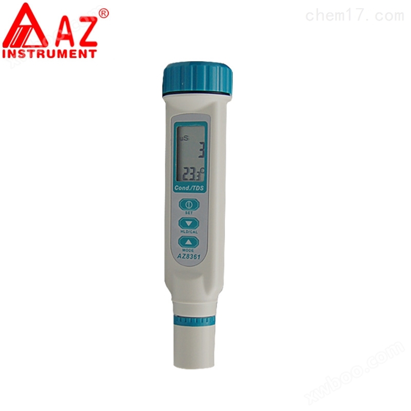 中国台湾衡欣AZ8361水质笔型电导率测试仪TDS计