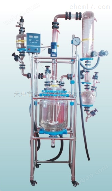 精馏玻璃反应釜精馏塔予华仪器专业定制厂家