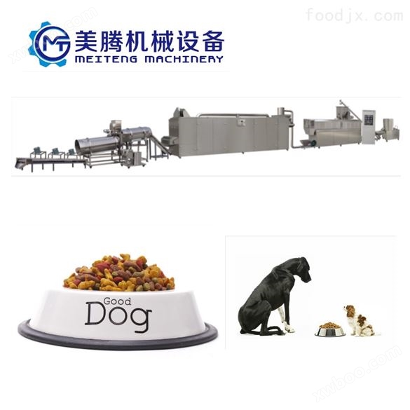 鲜肉狗粮膨化机宠物食品生产线设备
