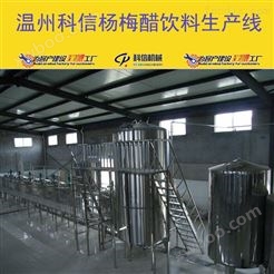 成套杨梅醋饮料生产线设备价格|新型杨梅果醋饮料发酵设备厂家
