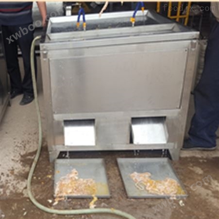 BD-1500鸡肠鸭肠海肠红肠猪肠剖切清洗设备 家禽内脏处理设备