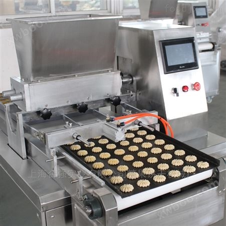 上海合强多功能蛋糕曲奇机 休闲糕点成型机 饼干生产线