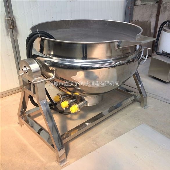 蒙古马肉蒸煮锅 牛肉可倾式蒸煮设备