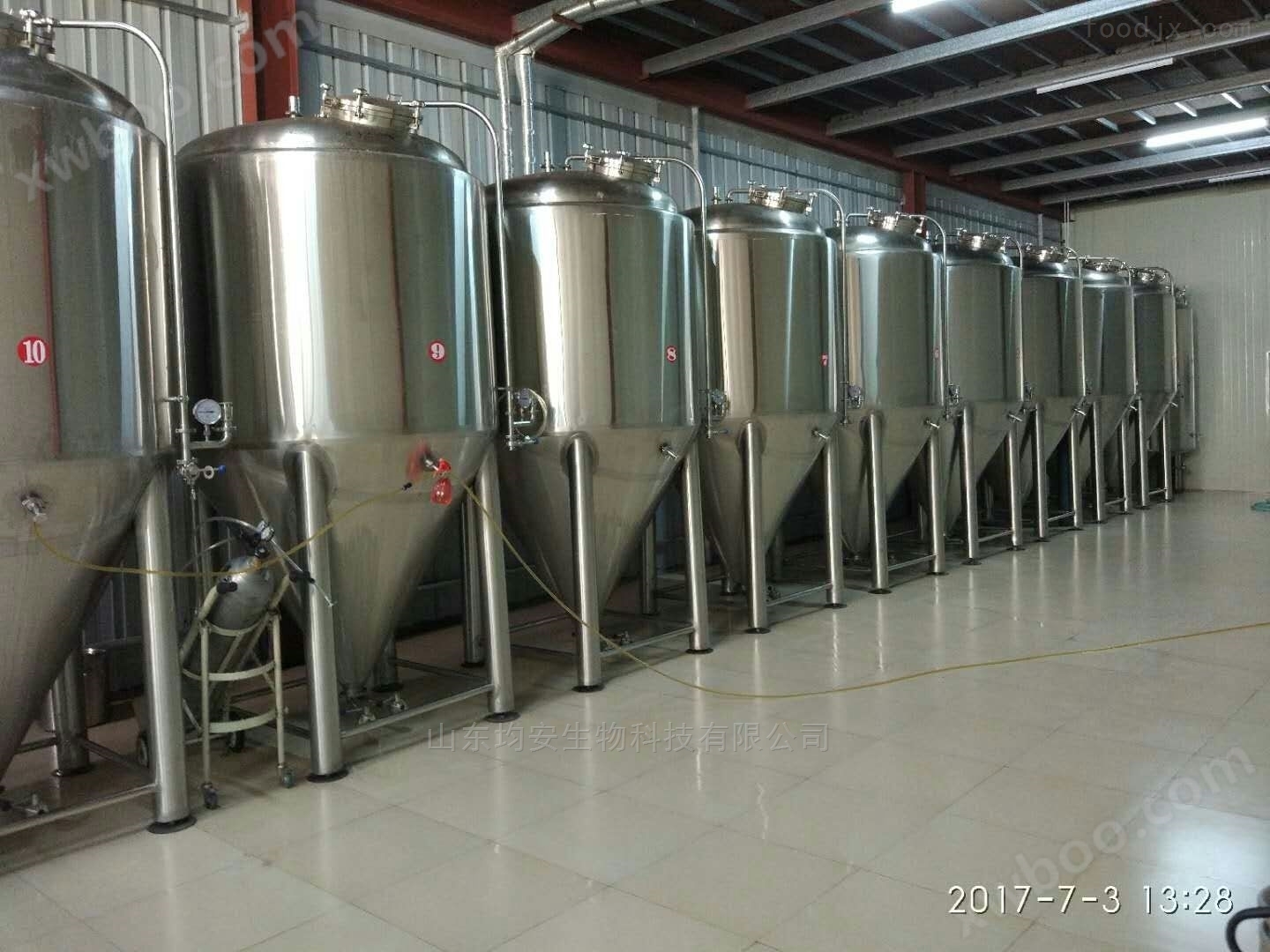 日产200-2000L精酿啤酒设备