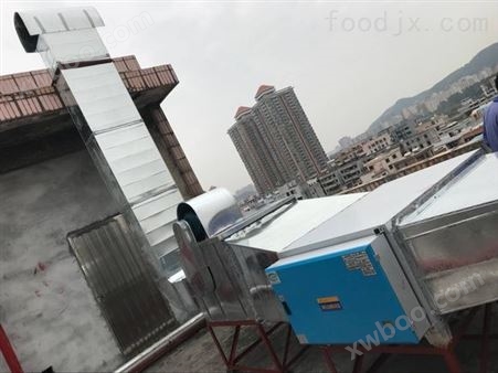 运城面馆厨房工程设计厨房排烟系统设计 油烟净化器