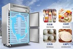 郑州哪里卖风冷立式冰柜 插盘冷冻柜饼盘柜