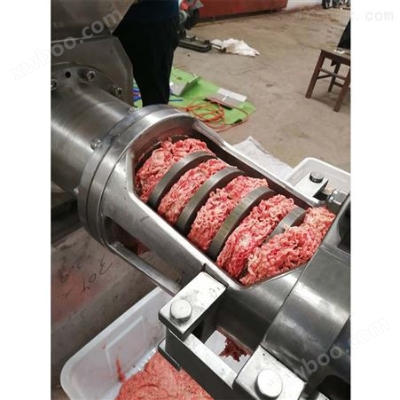肉制品加工设备低温骨肉分离机新品推广