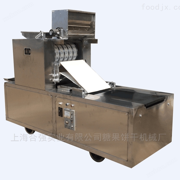 上海合强自动撒芝麻桃酥饼干机 糕点机械 饼干生产线