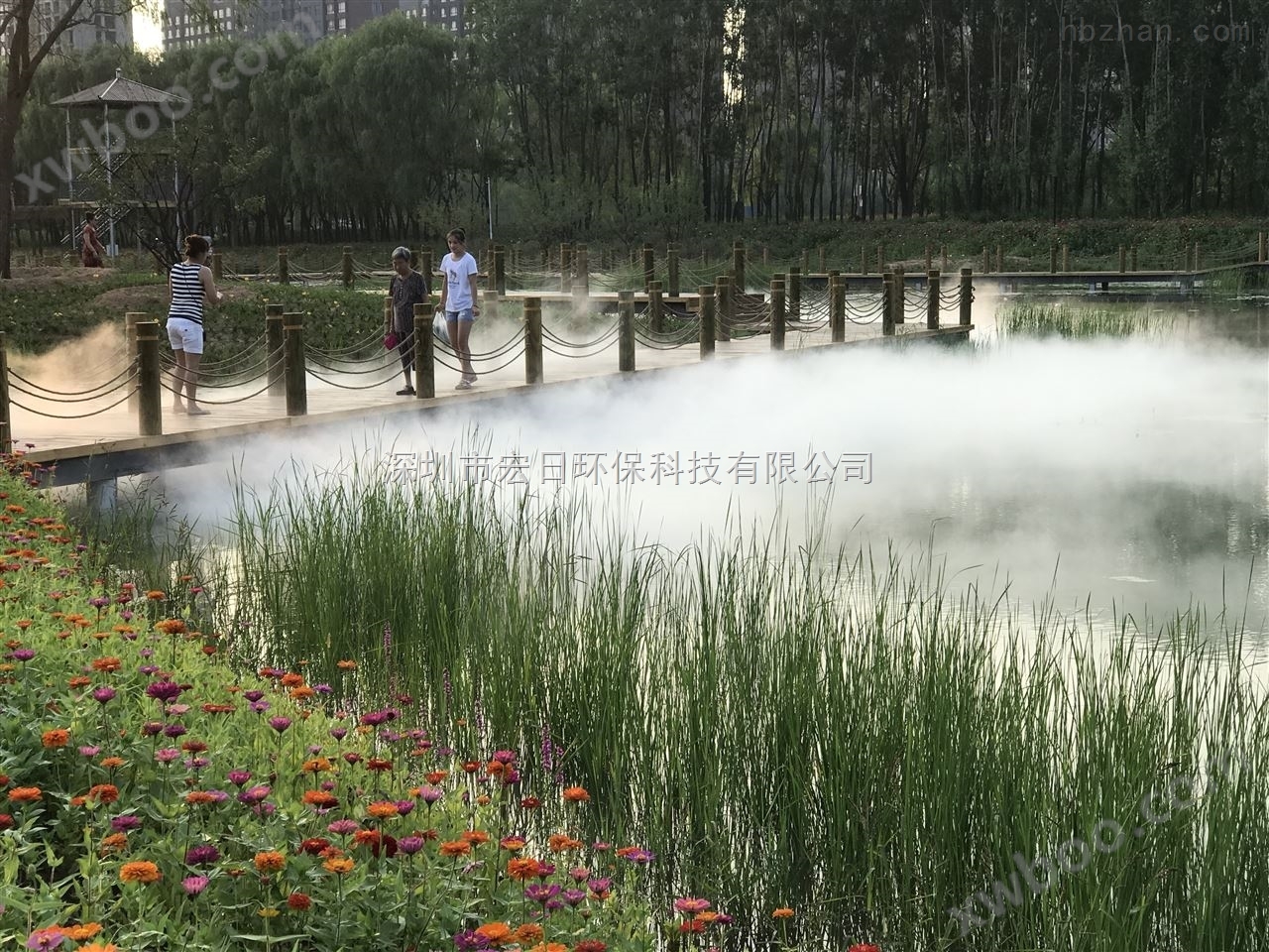 公园人造雾、喷雾施工、酒店喷雾降温