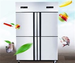 森加四门冰箱商用展示柜冷藏保鲜柜厨房立式