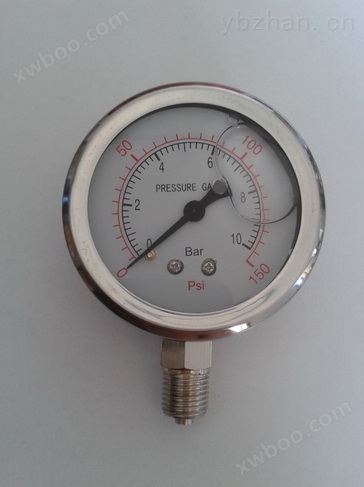 优质联泰径向YTN60充油抗震耐震压力表*
