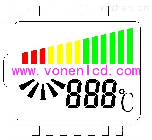 杭州电子市场LCD段码液晶显示屏