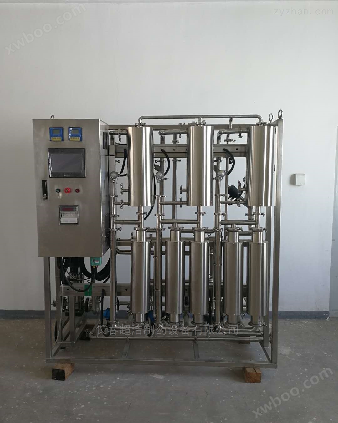 新型多效蒸馏水机
