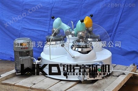 河北唐山生产干法研磨机 XPM1203玛瑙料钵三头研磨机