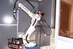 二手工业机器人日本OTC焊接自行车架机械臂