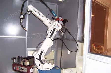 AX-V6二手工业机器人日本OTC焊接自行车架机械臂