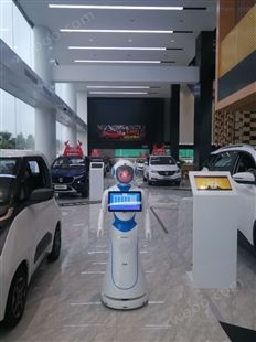 汽车4S店机器人亮相上海