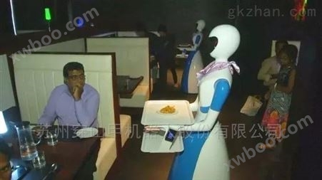 印度金奈迎来餐厅餐饮送餐机器人