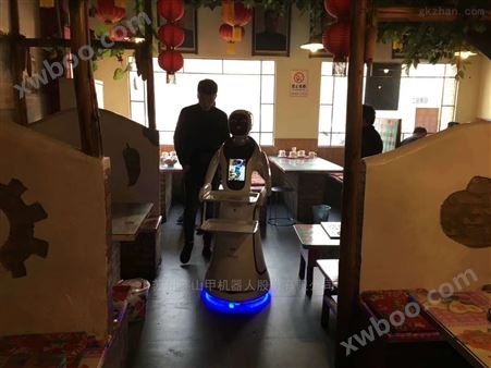 供应北京人民公社食堂餐厅餐饮送餐机器人