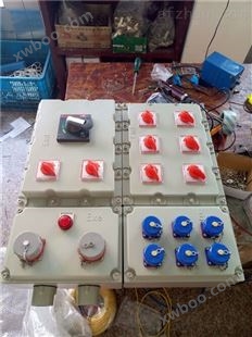 化工厂户外型防爆检修电源插座箱带插头